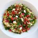 Akdeniz salatası tarifi, sağlıklı tabak, sağlıklı salata tabağı